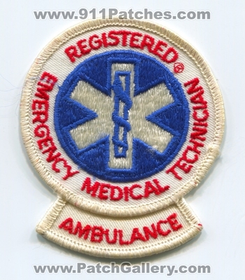 nationally Registered Emergency Medical Technician NREMT Ambulance EMS Patch (No State Affiliation)
Scan By: PatchGallery.com
Keywords: nremta n.r.e.m.t.a.