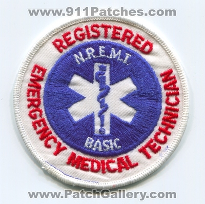 Nationally Registered Emergency Medical Technician NREMT Basic EMS Patch (No State Affiliation)
Scan By: PatchGallery.com
Keywords: nremtb n.r.e.m.t.b. ambulance