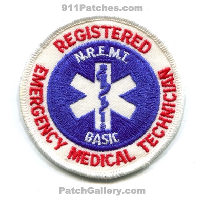 Nationally Registered Emergency Medical Technician NREMT EMS Patch (No State Affiliation)
Scan By: PatchGallery.com
Keywords: n.r.e.m.t. services ambulance