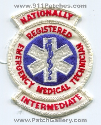 Nationally Registered Emergency Medical Technician NREMT Intermediate EMS Patch (No State Affiliation)
Scan By: PatchGallery.com
Keywords: n.r.e.m.t.i. nremti ambulance