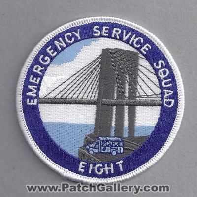 New York Police Department Emergency Service Squad 8 (New York)
Thanks to Paul Howard for this scan.
Keywords: dept. nypd ess eight unit esu