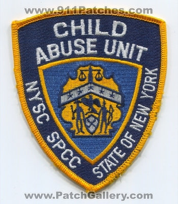 New York State Police Department Child Abuse Unit Patch (New York)
Scan By: PatchGallery.com
Keywords: of dept. nysc office of children and family services society for the prevention of cruelty to children nyspcc