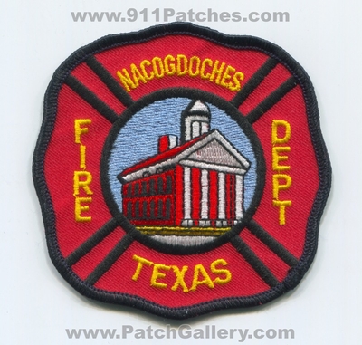 Nacogdoches Fire Department Patch (Texas)
Scan By: PatchGallery.com
Keywords: dept.