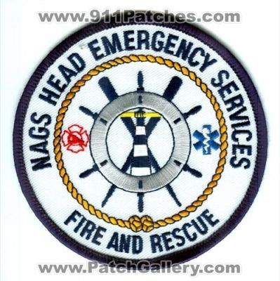 Nags Head Emergency Services Fire and Rescue Department Patch (North Carolina)
Scan By: PatchGallery.com
Keywords: & dept.
