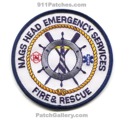 Nags Head Fire and Rescue Department Emergency Services Patch (North Carolina)
Scan By: PatchGallery.com
Keywords: & dept. es lighthouse