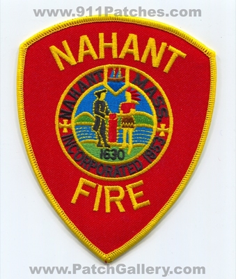 Nahant Fire Department Patch (Massachusetts)
Scan By: PatchGallery.com
Keywords: dept. mass. incorporated 1853 1630