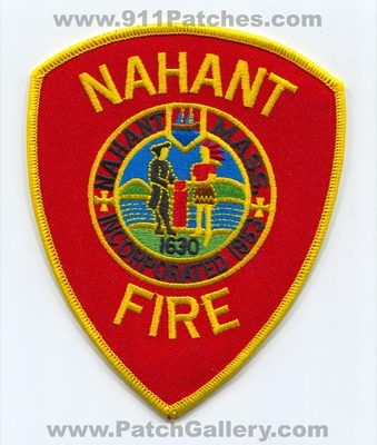 Nahant Fire Department Patch (Massachusetts)
Scan By: PatchGallery.com
Keywords: dept. mass. incorporated 1853 1630