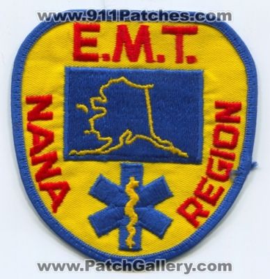 Nana Region EMT (Alaska)
Scan By: PatchGallery.com
Keywords: ems emergency medical technician e.m.t.
