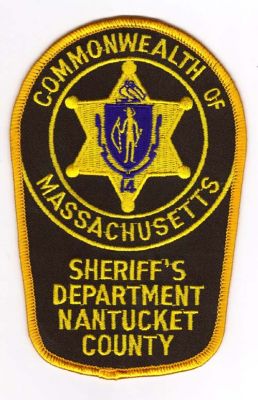 Nantucket County Sheriff's Department
Thanks to Michael J Barnes for this scan.
Keywords: massachusetts sheriffs
