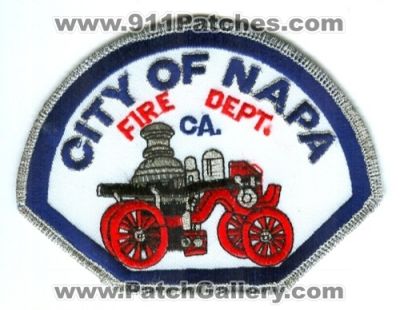 Napa Fire Department (California)
Scan By: PatchGallery.com
Keywords: dept. city of ca.