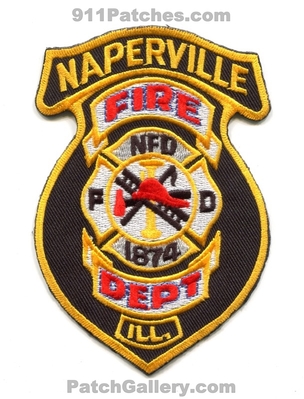 Naperville Fire Department Patch (Illinois)
Scan By: PatchGallery.com
Keywords: dept. nfd 1874