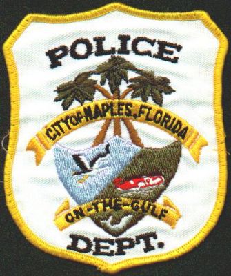 Naples Police Dept
Thanks to EmblemAndPatchSales.com for this scan.
Keywords: florida city of department