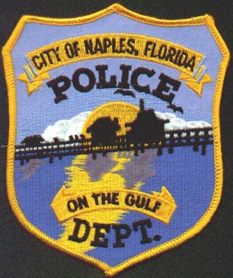 Naples Police Dept
Thanks to EmblemAndPatchSales.com for this scan.
Keywords: florida city of department