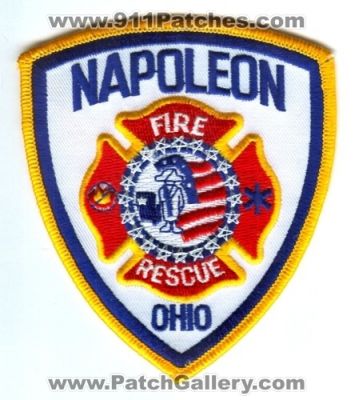 Napoleon Fire Rescue Department (Ohio)
Scan By: PatchGallery.com
Keywords: dept.