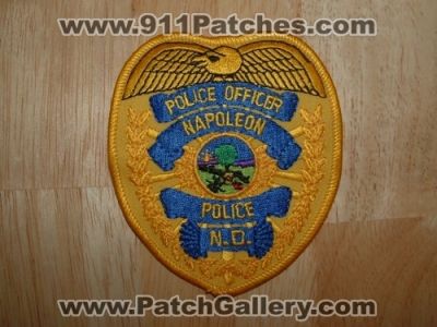 Napoleon Police Department Officer (North Dakota)
Picture By: PatchGallery.com
Keywords: dept. n.d.