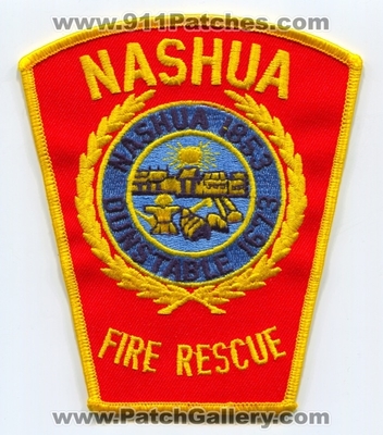 Nashua Fire Rescue Department Patch (New Hampshire)
Scan By: PatchGallery.com
Keywords: dept. dunstable