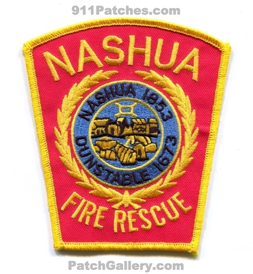 Nashua Fire Rescue Department Patch (New Hampshire)
Scan By: PatchGallery.com
Keywords: dept. 1853 dunstable 1673