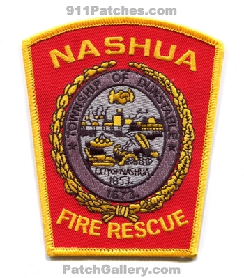 Nashua Fire Rescue Department Patch (New Hampshire)
Scan By: PatchGallery.com
Keywords: dept. city of township twp. of dunstable 1673