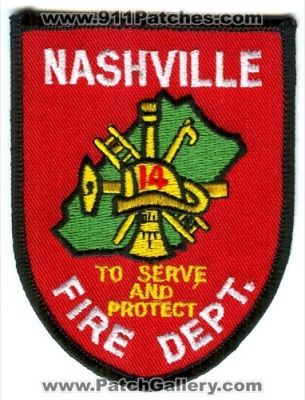 Nashville Fire Department (North Carolina)
Scan By: PatchGallery.com
Keywords: dept. 14