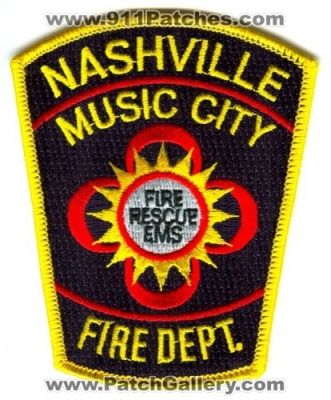 Nashville Fire Rescue EMS Department (Tennessee)
Scan By: PatchGallery.com
Keywords: dept. music city