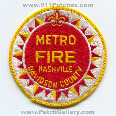 Nashville Metro Fire Department Davidson County Patch (Tennessee)
Scan By: PatchGallery.com
Keywords: metropolitan dept. co.