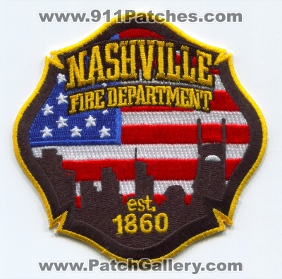 Nashville Fire Department Patch (Tennessee)
Scan By: PatchGallery.com
Keywords: dept.