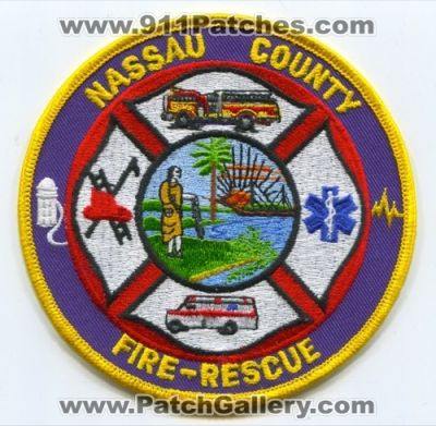 Nassau County Fire Rescue Department Patch (Florida)
Scan By: PatchGallery.com
Keywords: co. dept.