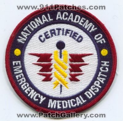 National Academy of Emergency Medical Dispatch Certified (Utah)
Scan By: PatchGallery.com
Keywords: emd ems dispatcher communications naoemd