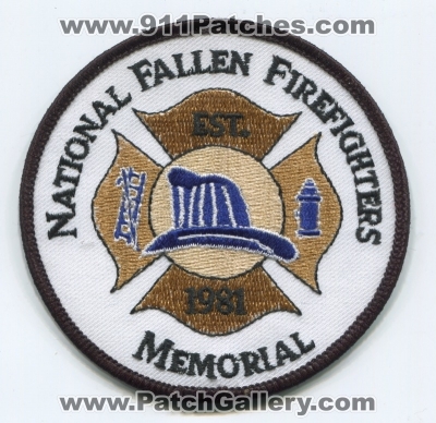 National Fallen Firefighters Memorial (Maryland)
Scan By: PatchGallery.com
Keywords: nfff