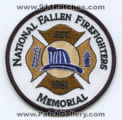 National Fallen Firefighters Memorial (Maryland)
Scan By: PatchGallery.com
