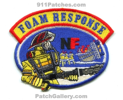 National Foam Response Patch (Pennsylvania)
Scan By: PatchGallery.com
Keywords: firefighting nf firefighter