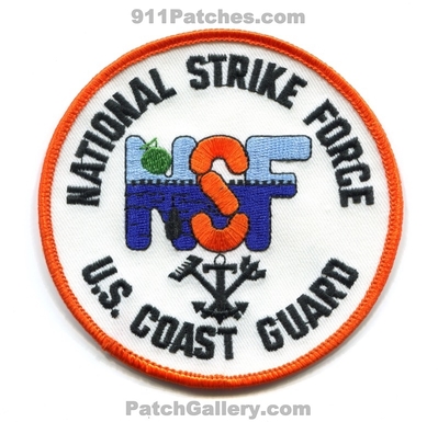 National Strike Force United States Coast Guard USCG Military Patch
Scan By: PatchGallery.com
Keywords: oil spill hazmat haz-mat