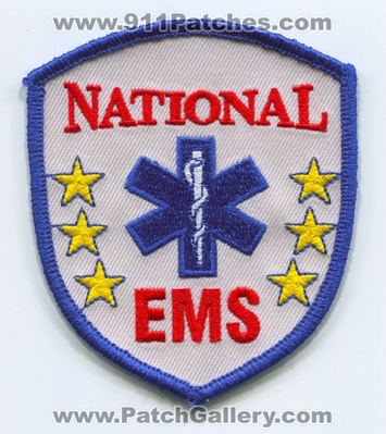 National Emergency Medical Services EMS Patch (UNKNOWN STATE)
Scan By: PatchGallery.com
Keywords: e.m.s. ambulance emt paramedic