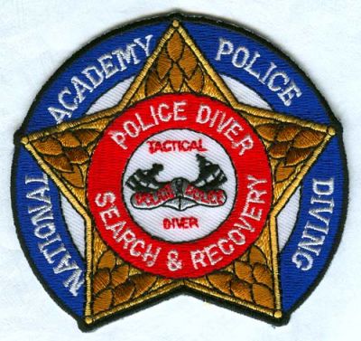National Academy of Police Diving (Texas)
Scan By: PatchGallery.com
Keywords: diver tactical search & and recovery sar