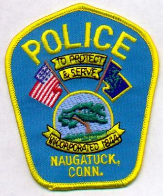 Naugatuck Police
Thanks to EmblemAndPatchSales.com for this scan.
Keywords: connecticut