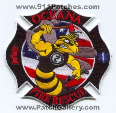 Naval Air Station NAS Oceana Fire Rescue Department 7 Patch (Virginia)
[b]Scan From: Our Collection[/b]
[b]Patch Made By: 911Patches.com[/b]
Keywords: n.a.s. dept. company station usn navy military