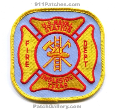 US Naval Station Ingleside Fire Department USN Navy Military Patch (Texas)
Scan By: PatchGallery.com
Keywords: u.s. dept.