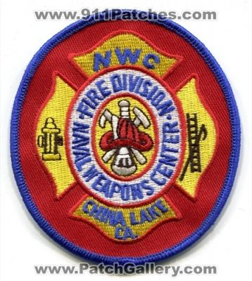 Naval Weapons Center NWC China Lake Fire Division USN Navy Military Patch (California)
Scan By: PatchGallery.com
Keywords: fire department dept. ca.