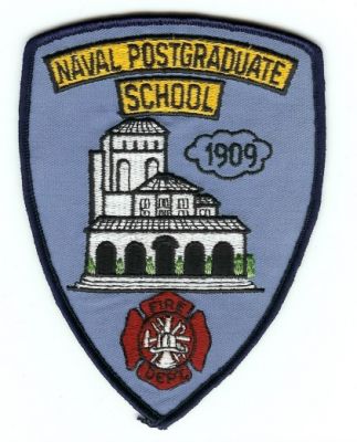 Naval Postgraduate School Fire Dept
Thanks to PaulsFirePatches.com for this scan.
Keywords: california department