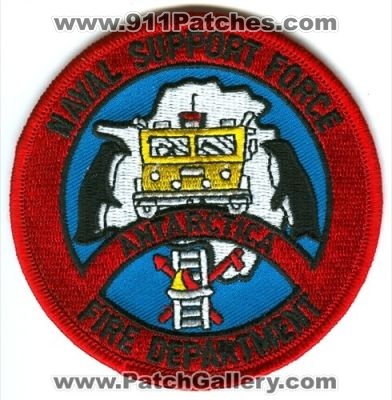 Naval Support Force Antarctica Fire Department USN Military Patch (Antarctica)
Scan By: PatchGallery.com
Keywords: nsfa dept. mcmurdo station navy