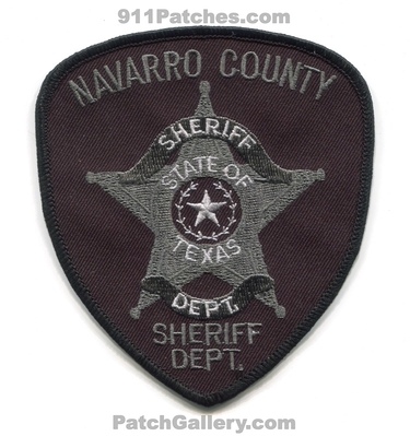 Navarro County Sheriffs Department Patch (Texas)
Scan By: PatchGallery.com
Keywords: co. dept. office