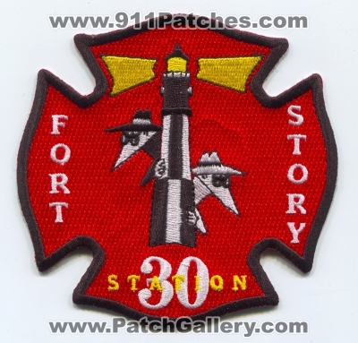Navy Region Mid-Atlantic Joint Expeditionary Base JEB Little Creek Fort Story Fire Department Station 30 USN Military Patch (Virginia)
Scan By: PatchGallery.com
[b]Patch Made By: 911Patches.com[/b]
Keywords: j.e.b. ft. dept. and & emergency services