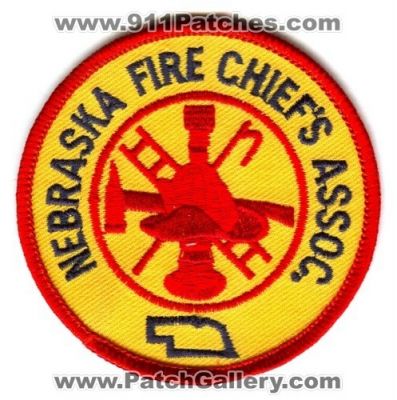 Nebraska State Fire Chief's Association (Nebraska)
Scan By: PatchGallery.com
Keywords: chiefs assoc.