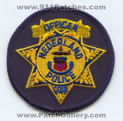 Nederland Police Department Officer Patch (Colorado)
Scan By: PatchGallery.com
Keywords: dept. colo.