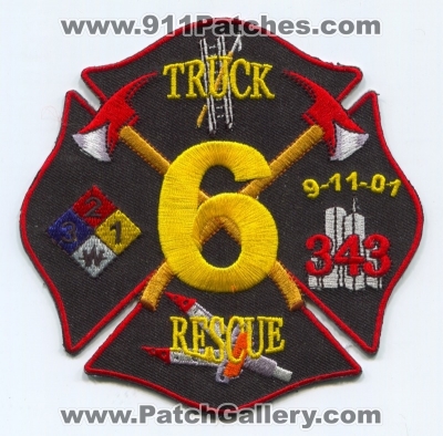 Needham Fire Department Truck 6 Rescue 6 Patch (Texas)
Scan By: PatchGallery.com
Keywords: dept. company co. station