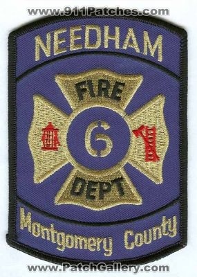 Needham Fire Department 6 Montgomery County Patch (Texas)
Scan By: PatchGallery.com
Keywords: dept. co.