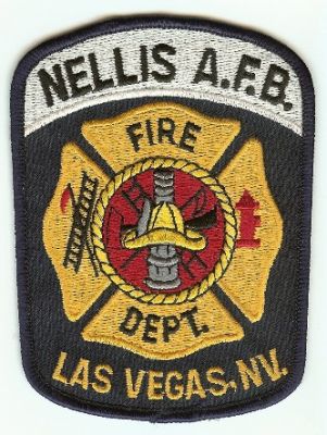 Nellis AFB Fire Dept
Thanks to PaulsFirePatches.com for this scan.
Keywords: nevada air force base usaf department las vegas
