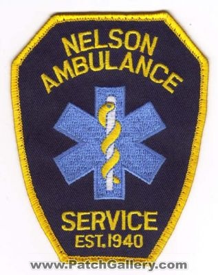 Nelson Ambulance Service
Thanks to Michael J Barnes for this scan.
Keywords: connecticut ems