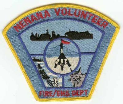 Nenana Volunteer Fire EMS Dept
Thanks to PaulsFirePatches.com for this scan.
Keywords: alaska department