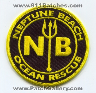 Neptune Beach Ocean Rescue Patch (Florida)
Scan By: PatchGallery.com
[b]Patch Made By: 911Patches.com[/b]
Keywords: ems nb lifeguard